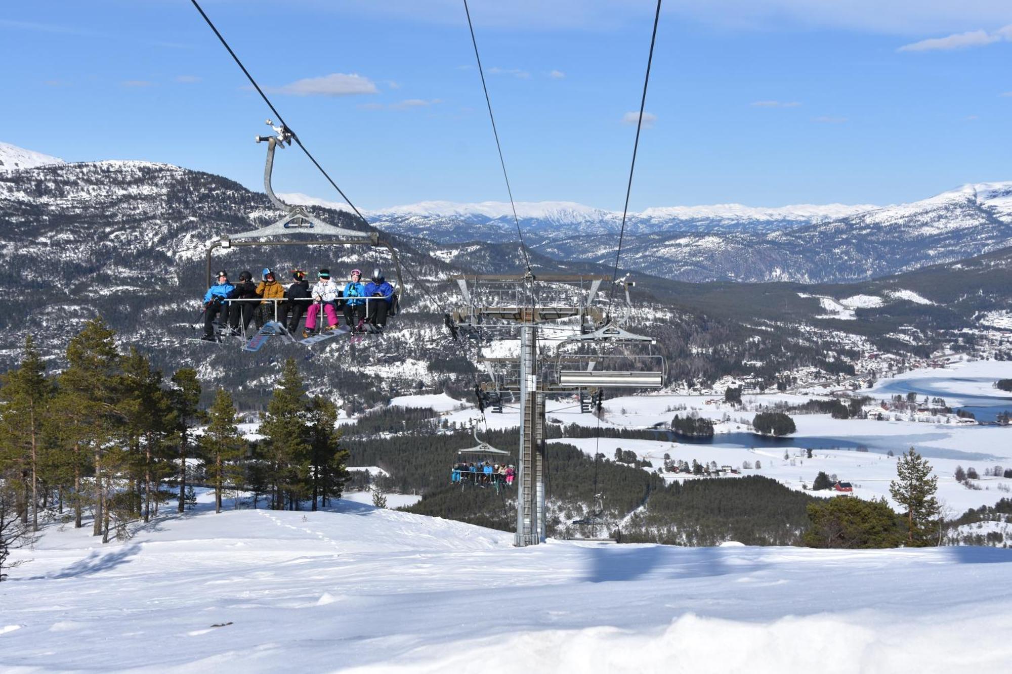 New&Cozy Apartment Near Vradal Panorama Ski Resort, Golf And Beach Exterior foto